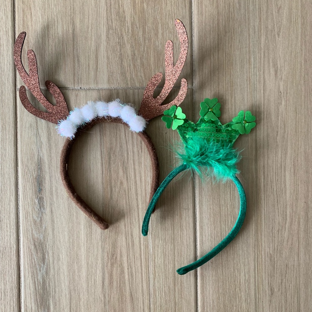 Holiday headband set